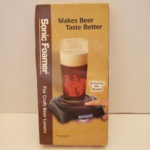 Sonic Foamer for Craft Beer
